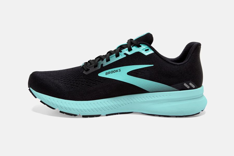 Brooks Launch 8 Road Loopschoenen Dames - Zwart/Blauw - 485029SHA